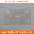 Anti-Fake 3D Laser Transparent ID Card Overlay Hologram